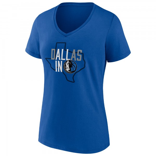 Футболка Dallas Mavericks Women's Hometown Collection All In - Blue
