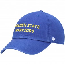 Бейсболка Golden State Warriors 47 Clean Up Wordmark - Royal