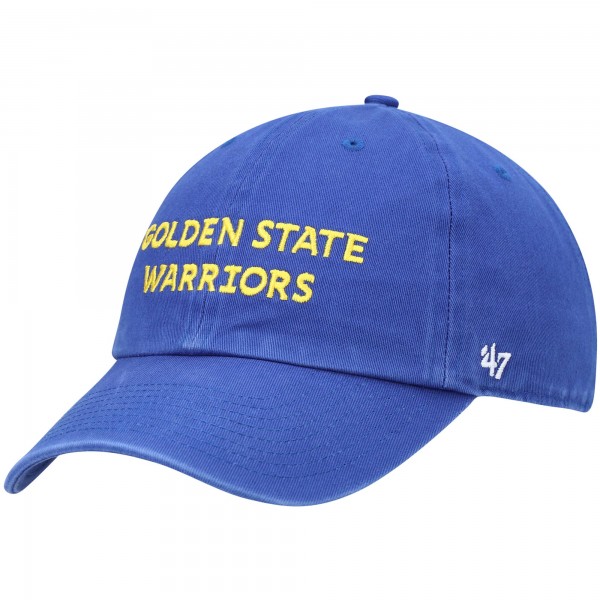 Бейсболка Golden State Warriors 47 Clean Up Wordmark - Royal