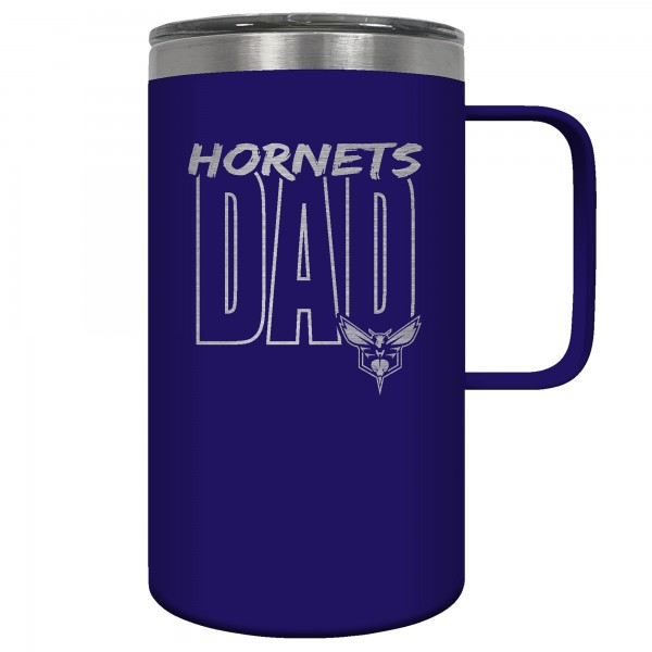 Charlotte Hornets Dad 18oz. Hustle Travel Mug