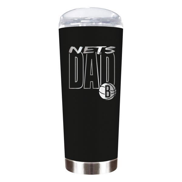 Brooklyn Nets Dad 18oz. Roadie Tumbler