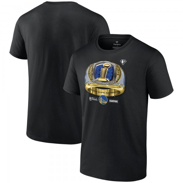 Футболка Golden State Warriors 2022 NBA Finals Champions Bling Ring - Black