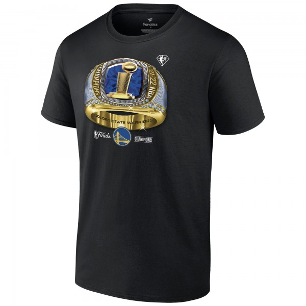 Футболка Golden State Warriors 2022 NBA Finals Champions Bling Ring - Black