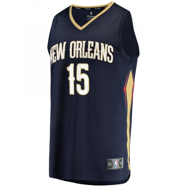 Игровая форма  Jose Alvarado New Orleans Pelicans 2021/22 Fast Break Replica - Icon Edition - Navy