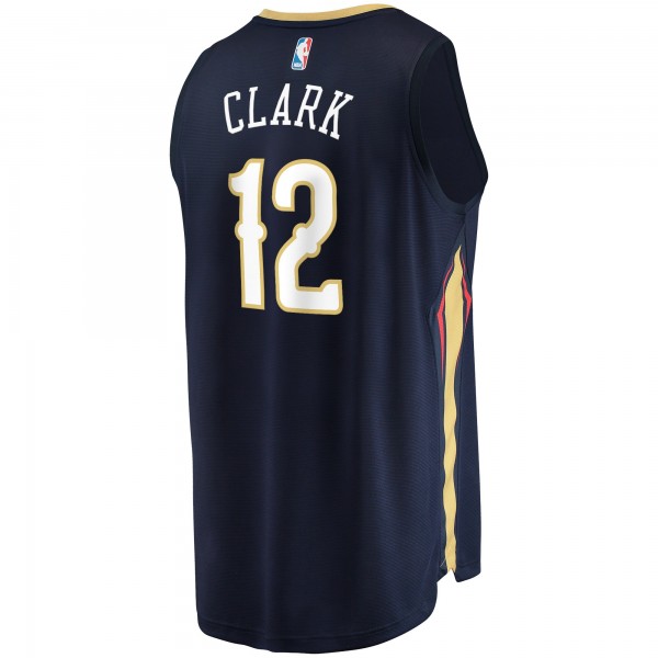 Игровая форма  Gary Clark New Orleans Pelicans 2021/22 Fast Break Replica - Icon Edition - Navy