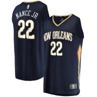 Игровая форма  Larry Nance Jr. New Orleans Pelicans 2021/22 Fast Break Replica - Icon Edition - Navy