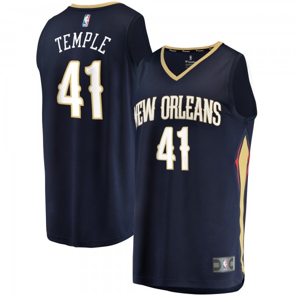 Игровая форма  Garrett Temple New Orleans Pelicans 2021/22 Fast Break Replica - Icon Edition - Navy