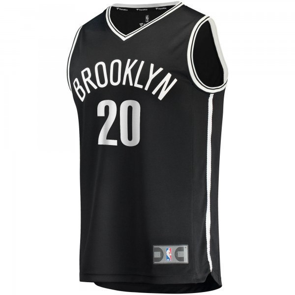 Игровая джерси DayRon Sharpe Brooklyn Nets Fast Break Replica - Icon Edition - Black