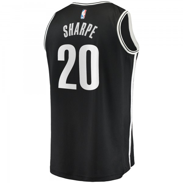 Игровая джерси DayRon Sharpe Brooklyn Nets Fast Break Replica - Icon Edition - Black
