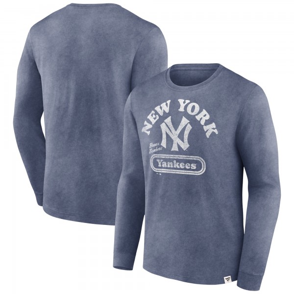 New York Yankees Fanatics Navy Circus Catch Long Sleeve T-Shirt