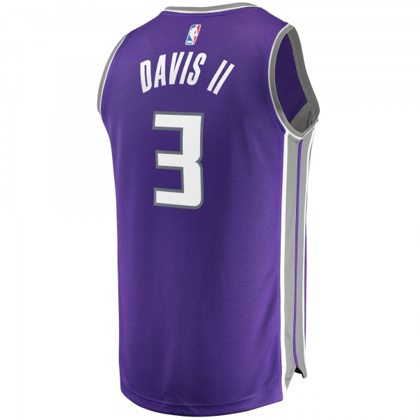Игровая форма  Terence Davis Sacramento Kings 2021/22 Fast Break Replica - Icon Edition - Purple