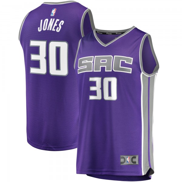 Игровая форма  Damian Jones Sacramento Kings 2021/22 Fast Break Replica - Icon Edition - Purple