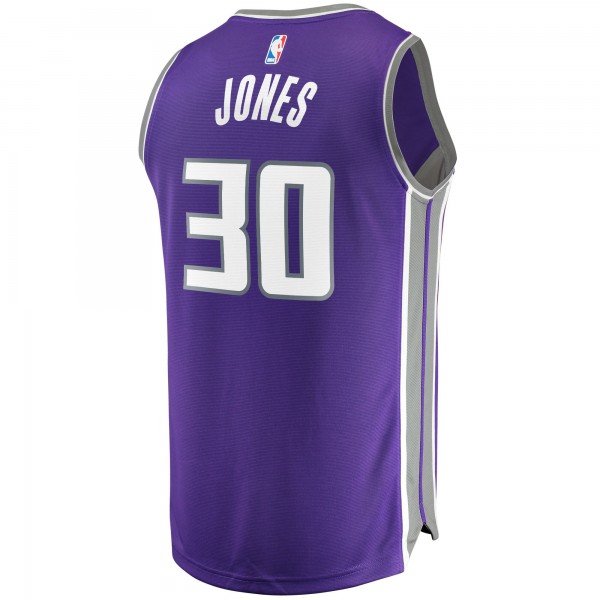 Игровая форма  Damian Jones Sacramento Kings 2021/22 Fast Break Replica - Icon Edition - Purple