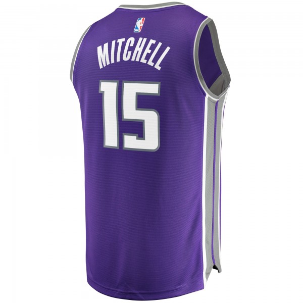 Игровая форма  Davion Mitchell Sacramento Kings 2021/22 Fast Break Replica - Icon Edition - Purple