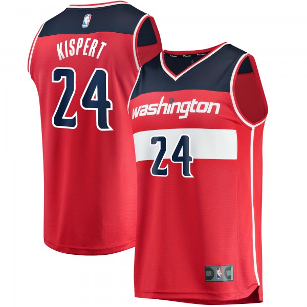 Игровая форма  Corey Kispert Washington Wizards 2021/22 Fast Break Replica - Icon Edition - Red