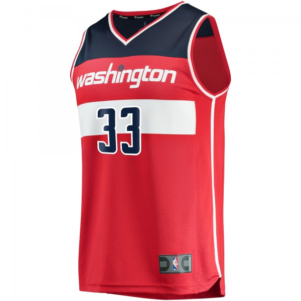 Игровая форма  Kyle Kuzma Washington Wizards 2021/22 Fast Break Replica - Icon Edition - Red