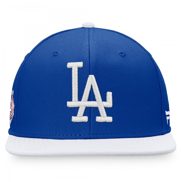 Бейсболка Los Angeles Dodgers Fundamental Two-Tone - Royal/White
