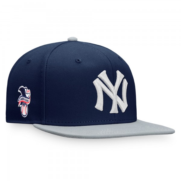 Бейсболка New York Yankees Fundamental Two-Tone - Navy/Gray