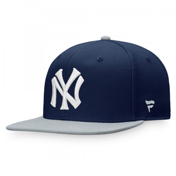 Бейсболка New York Yankees Fundamental Two-Tone - Navy/Gray