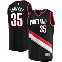 Игровая форма  Didi Louzada Portland Trail Blazers Youth 2021/22 Fast Break Replica - Icon Edition - Black