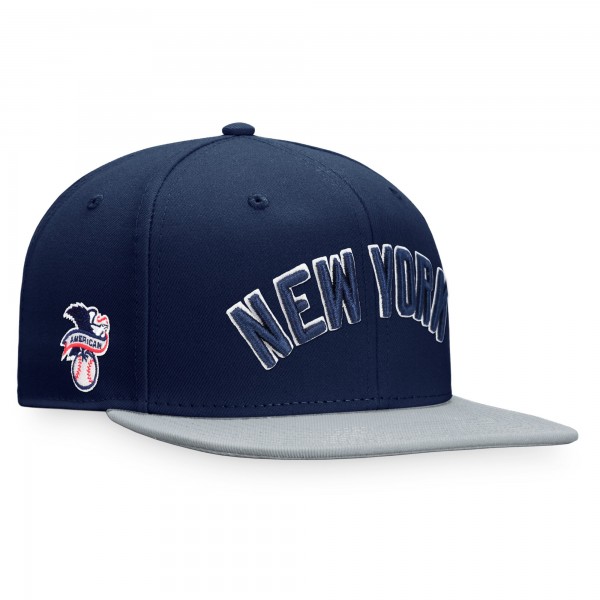 Бейсболка New York Yankees Fundamental Two-Tone - Navy/Gray
