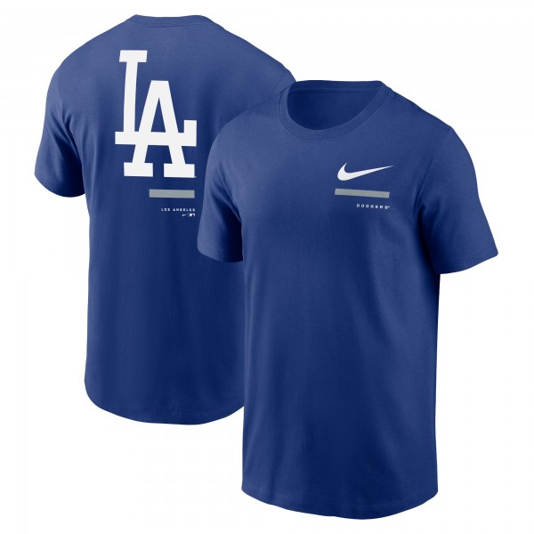 Los Angeles Dodgers Nike Royal Over the Shoulder T-Shirt