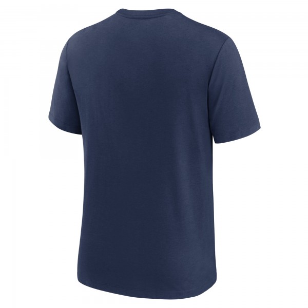 New York Yankees Nike Navy Rewind Retro Tri-Blend T-Shirt