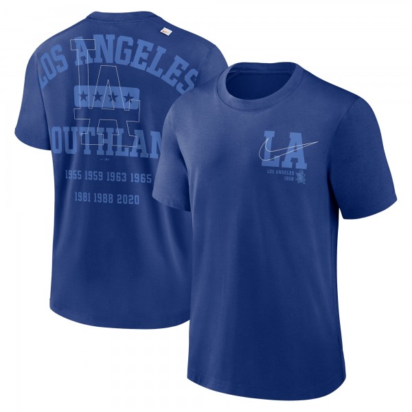Los Angeles Dodgers Nike Royal Statement Game Over T-Shirt