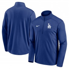 Кофта на короткой молнии Los Angeles Dodgers Nike Agility Pacer Lightweight Performance - Royal