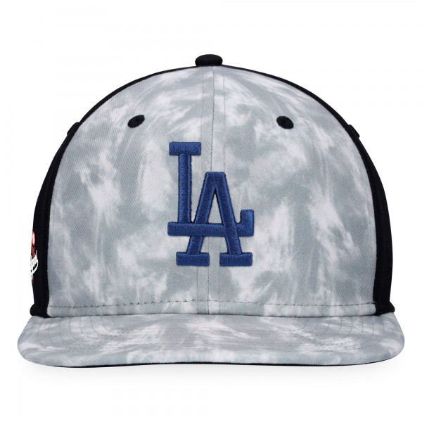 Бейсболка Los Angeles Dodgers Majestic Smoke Dye - Gray