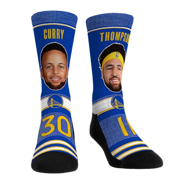 Носки Klay Thompson & Stephen Curry Golden State Warriors Rock Em Teammates Player Crew