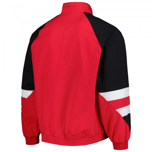Кофта на короткой молнии Manchester United adidas Football Icon Raglan - Red