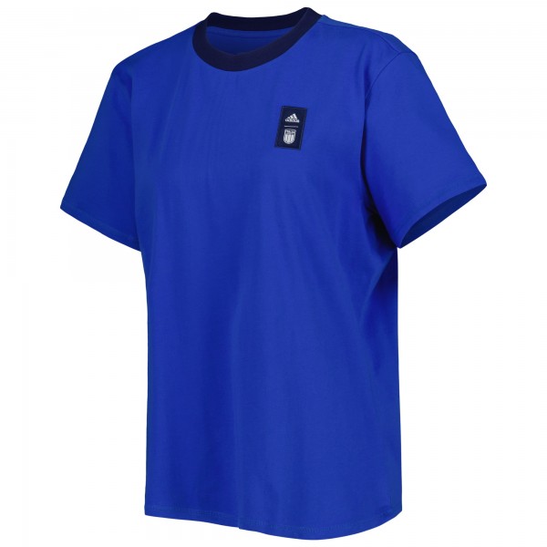 Italy National Team adidas WoTraining T-Shirt - Blue