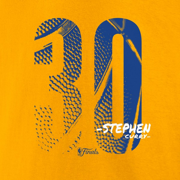 Stephen Curry Golden State Warriors 2022 NBA Finals Champions T-Shirt - Gold