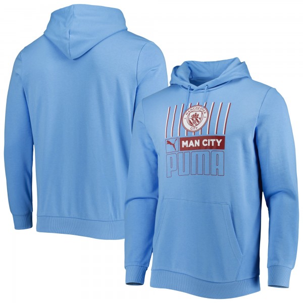 Толстовка Manchester City Puma FtblCore Team - Light Blue