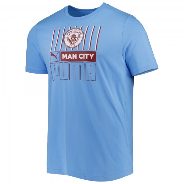 Футболка Manchester City Puma FtblCore Club - Sky Blue