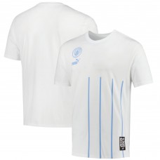 Футболка Manchester City Puma FtblCulture Wordmark - White