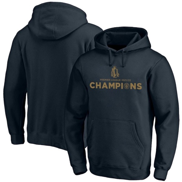 Толстовка Manchester City 2021/22 Premier League Champions - Navy