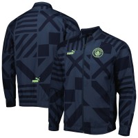 Куртка на молнии Manchester City Puma Pre-Match Raglan Training - Navy