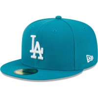 Бейсболка Los Angeles Dodgers New Era 59FIFTY - Turquoise