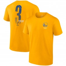 Футболка Jordan Poole Golden State Warriors 2022 NBA Finals Champions - Gold