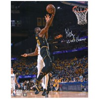 Golden State Warriors Jonathan Kuminga Fanatics Authentic 2022 Western Conference Champions 16 x 20 Autographed Photograph with 22 WCF Inscription