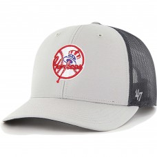 Бейсболка New York Yankees 47 Secondary Trucker - Gray