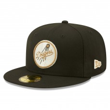 Бейсболка Los Angeles Dodgers New Era 1978 World Series Wheat Undervisor 59FIFTY - Black