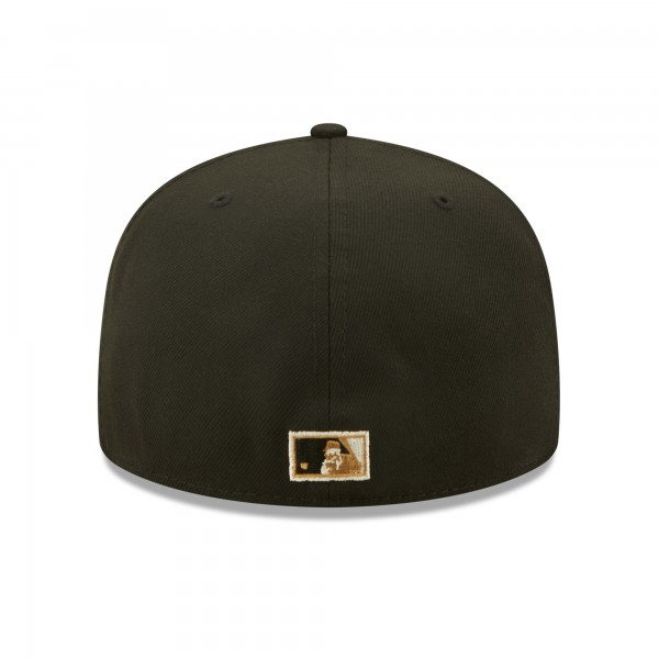 Бейсболка Los Angeles Dodgers New Era 1978 World Series Wheat Undervisor 59FIFTY - Black