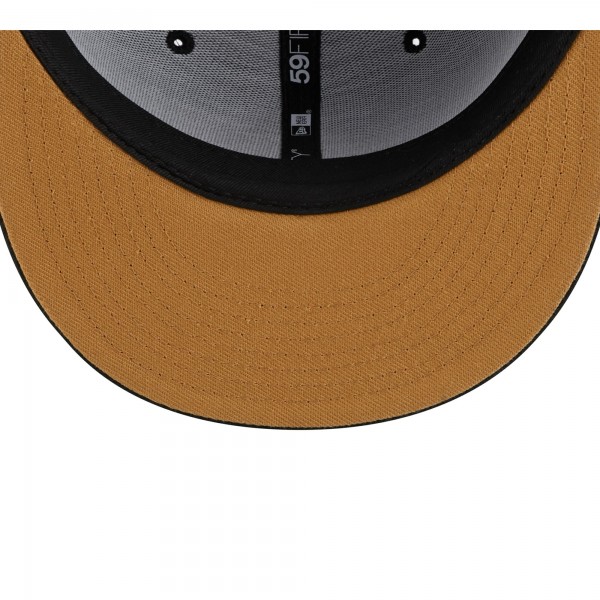 Бейсболка Los Angeles Dodgers New Era  Wheat Undervisor 59FIFTY - Black