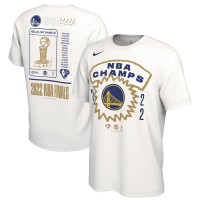 Футболка Golden State Warriors Nike 2022 NBA Finals Champions Roster - White