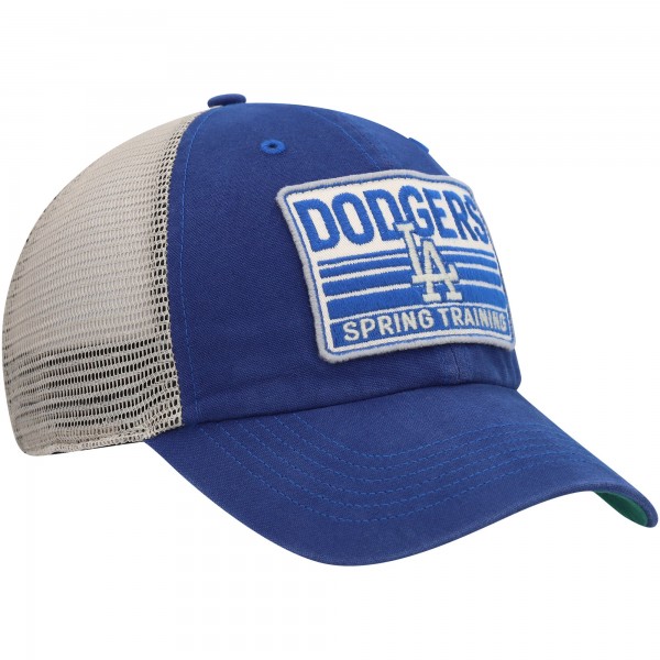 Бейсболка Los Angeles Dodgers 47 Four Stroke Clean Up Trucker - Royal/Tan