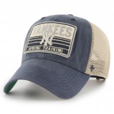 Бейсболка New York Yankees 47 Four Stroke Clean Up Trucker - Navy/Tan