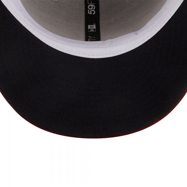 Бейсболка Los Angeles Dodgers New Era  Navy Undervisor 59FIFTY - Gray/Red